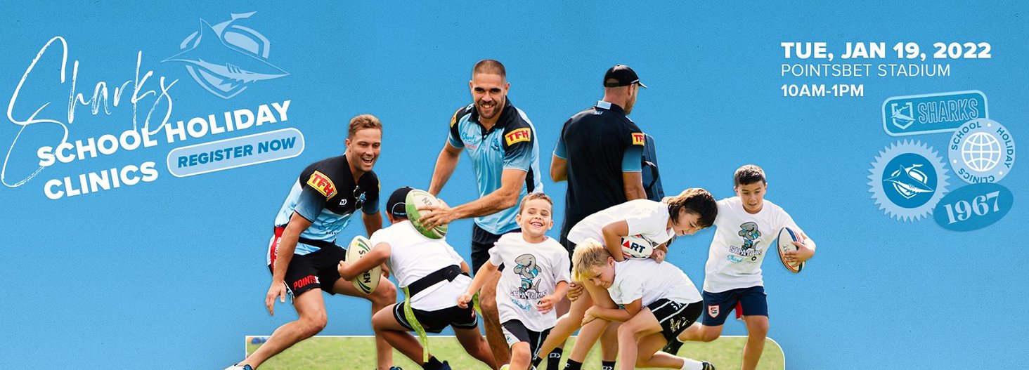 Footy fun this Summer at the Sharks School Holiday Experiences