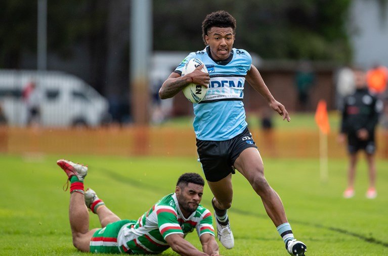 Junior Sharks take the field for first pre-season trial (Photo : Steve Montgomery)