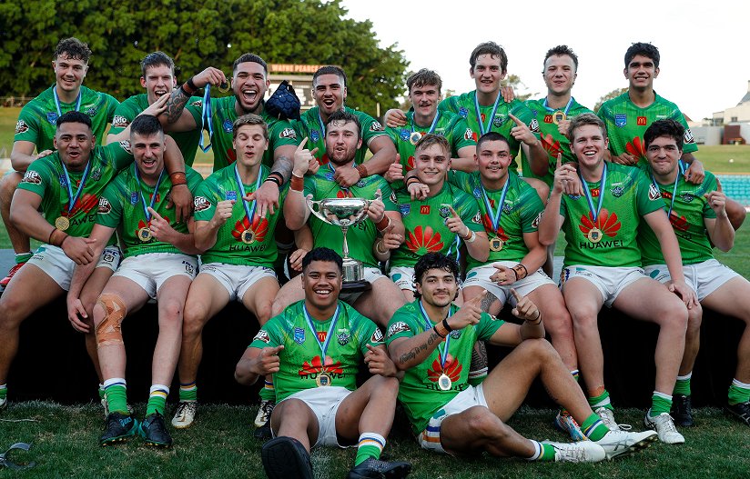 Canberra Raiders 2021 SG Ball Cup Champions (Photo : Bryden Sharp bsphotos.com.au)