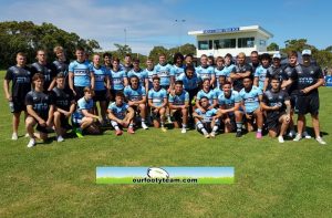Cronulla Sharks SG Ball Cup trial squad v Knights in January (Photo : Steve Montgomery)