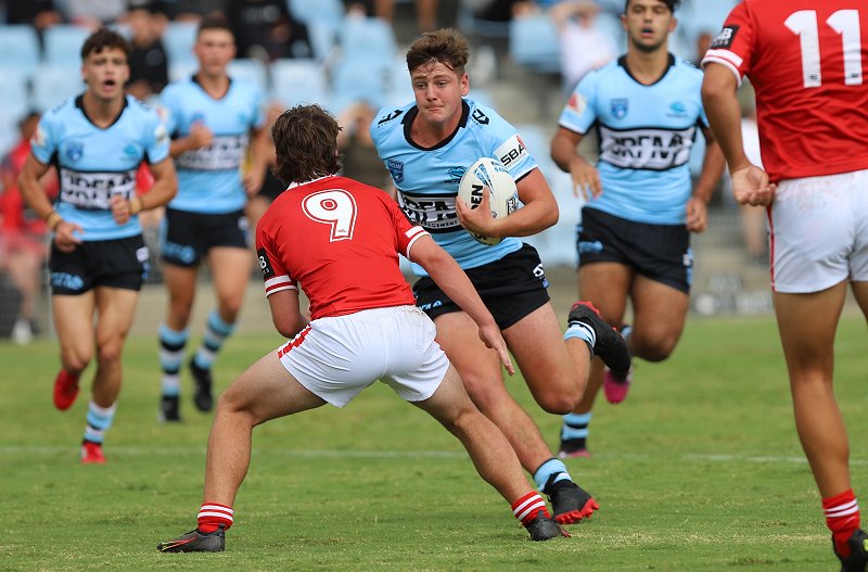 Sharks Mattys Cup start season with a good win over the Steelrs at home Photo : Steve Montgomery)