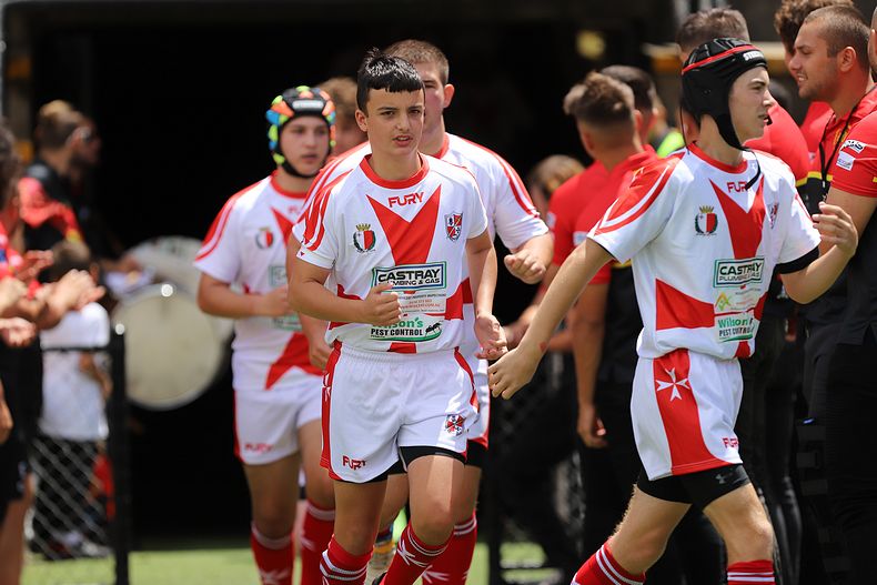 International Footy – Macedonia U16s v Malta U16s