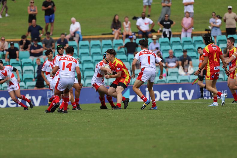 International Footy – Macedonia U16s v Malta U16s