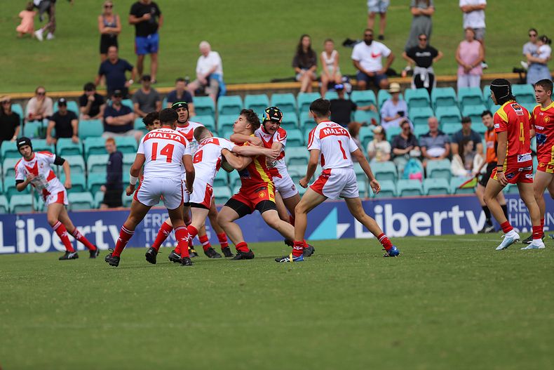 International Footy – Macedonia U16s v Malta U16s