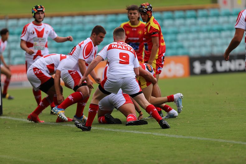 International Footy – Macedonia U16s v Malta U16s