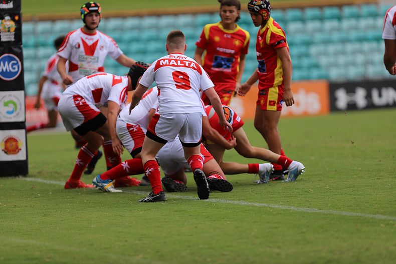 International Footy – Macedonia U16s v Malta U16s