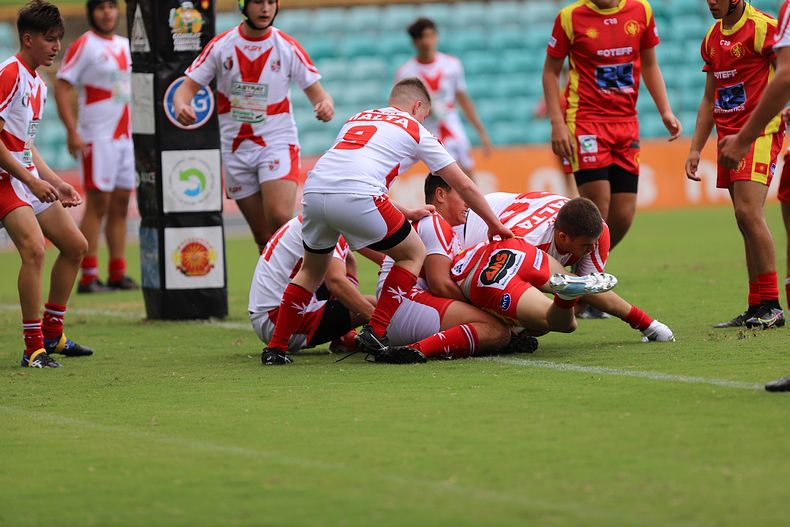 International Footy – Macedonia U16s v Malta U16s