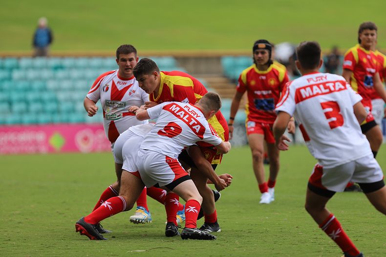 International Footy – Macedonia U16s v Malta U16s