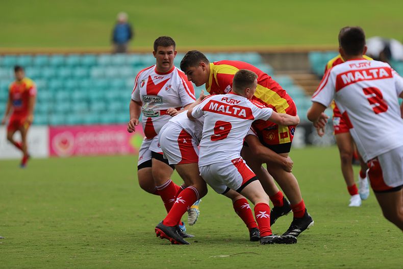 International Footy – Macedonia U16s v Malta U16s