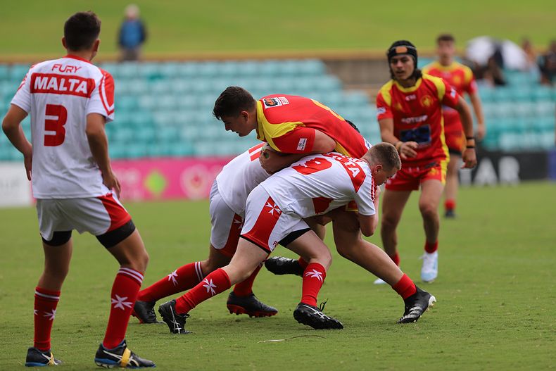 International Footy – Macedonia U16s v Malta U16s