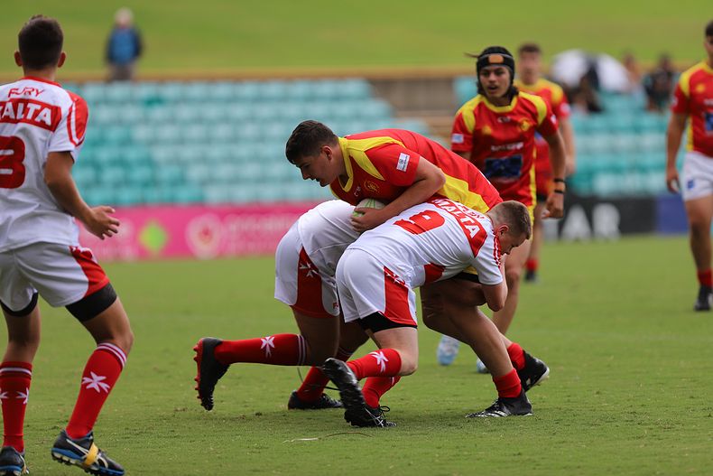 International Footy – Macedonia U16s v Malta U16s