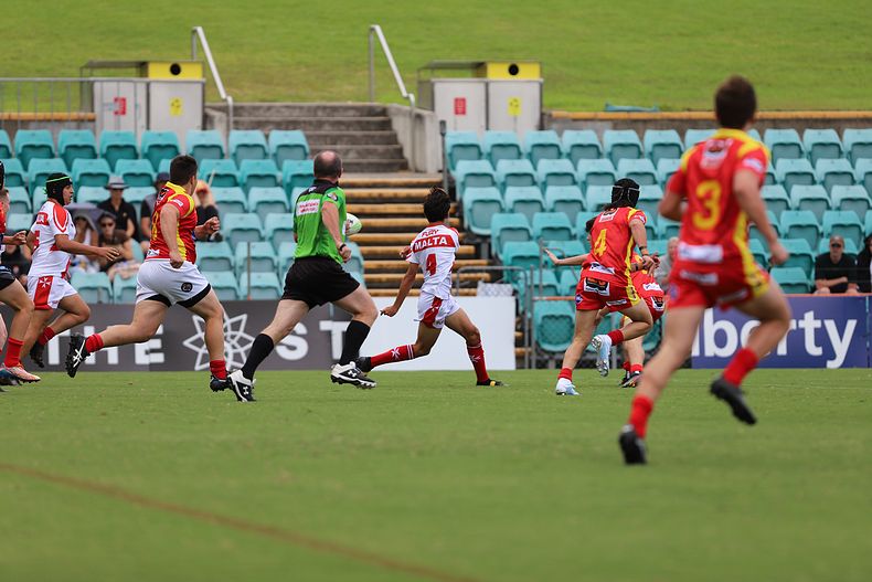 International Footy – Macedonia U16s v Malta U16s