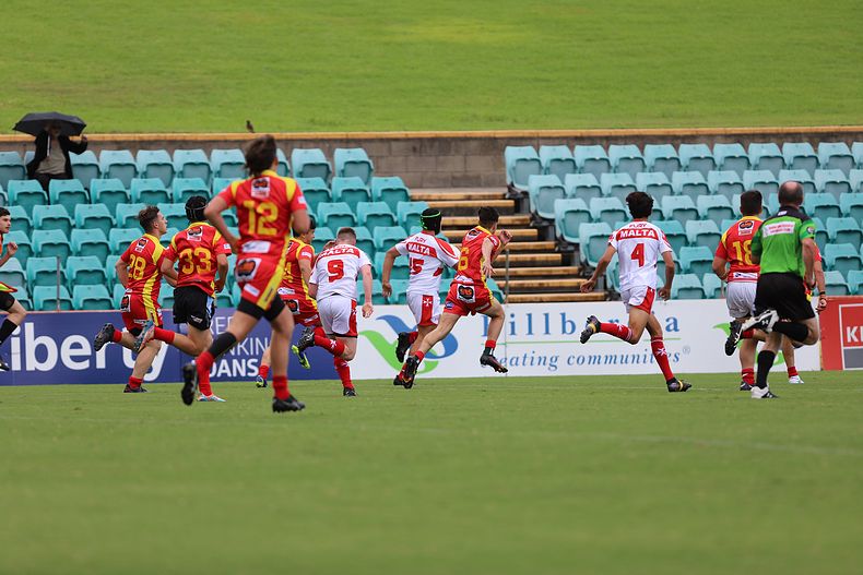 International Footy – Macedonia U16s v Malta U16s