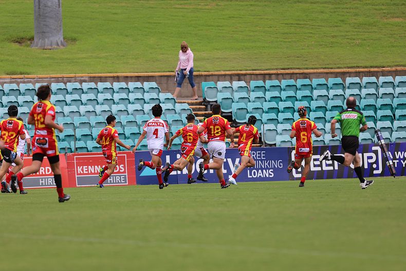 International Footy – Macedonia U16s v Malta U16s