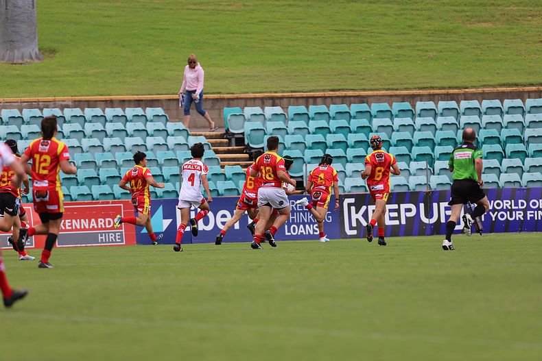 International Footy – Macedonia U16s v Malta U16s