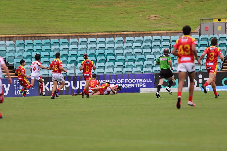 International Footy – Macedonia U16s v Malta U16s