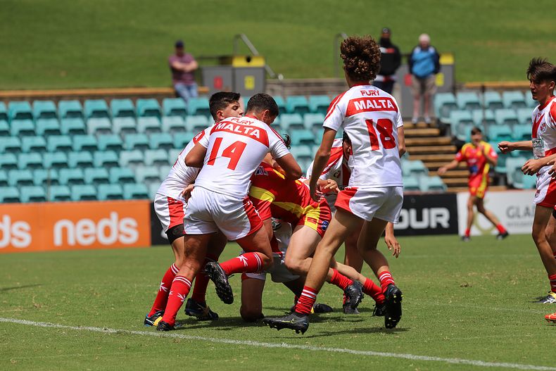 International Footy – Macedonia U16s v Malta U16s