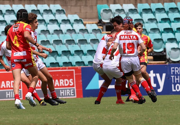International Footy – Macedonia U16s v Malta U16s