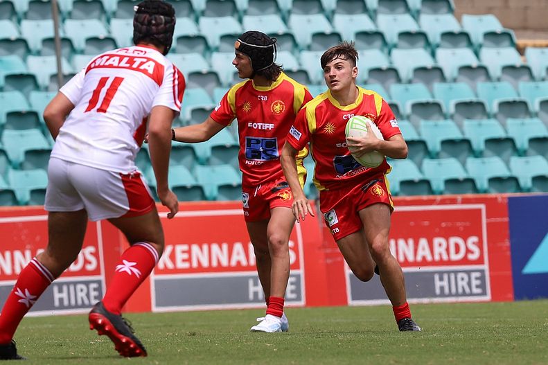 International Footy – Macedonia U16s v Malta U16s