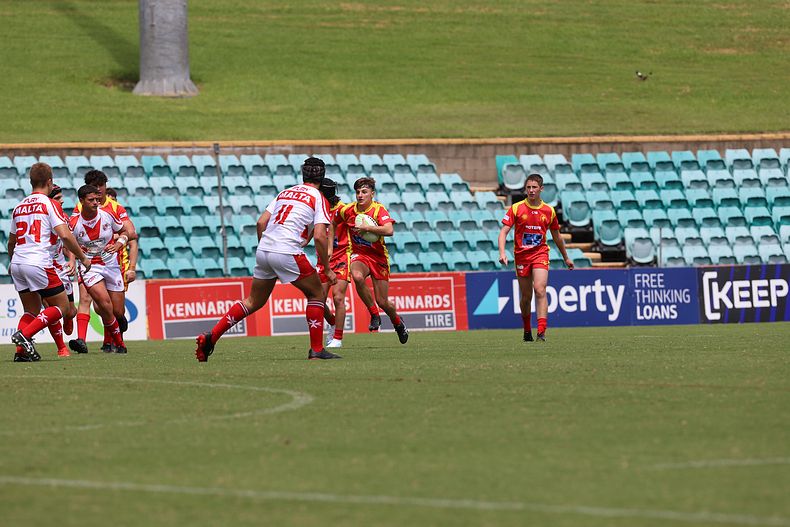International Footy – Macedonia U16s v Malta U16s