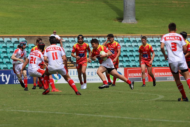 International Footy – Macedonia U16s v Malta U16s