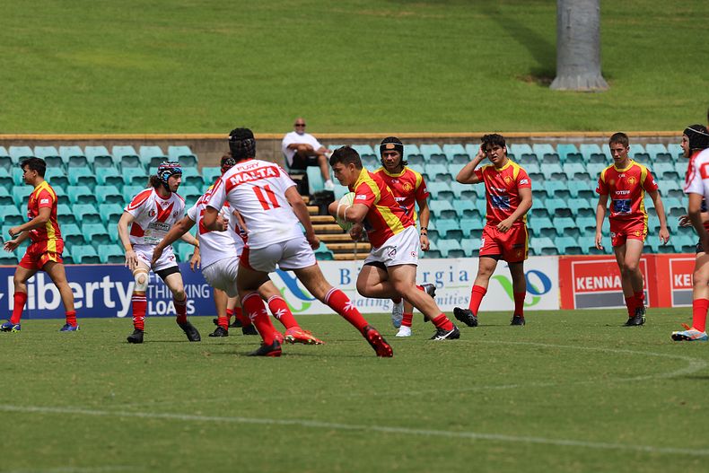 International Footy – Macedonia U16s v Malta U16s