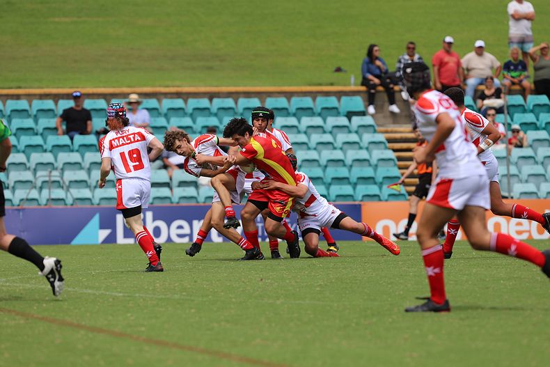 International Footy – Macedonia U16s v Malta U16s