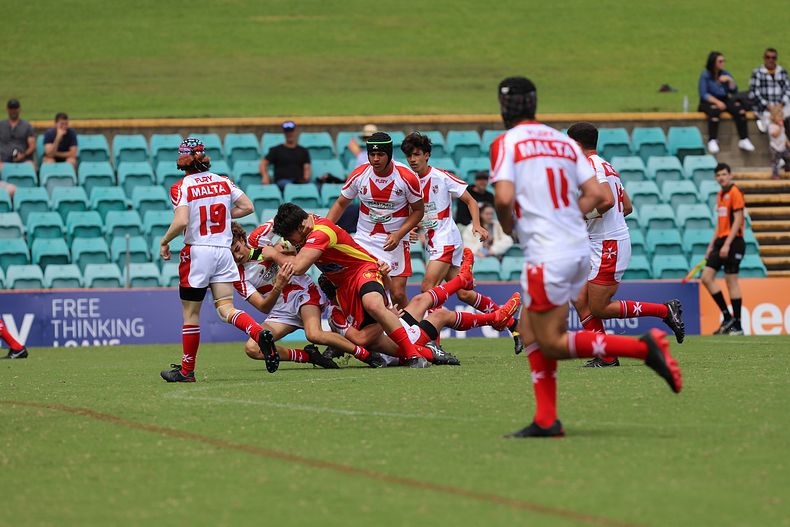 International Footy – Macedonia U16s v Malta U16s