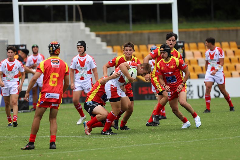 International Footy – Macedonia U16s v Malta U16s