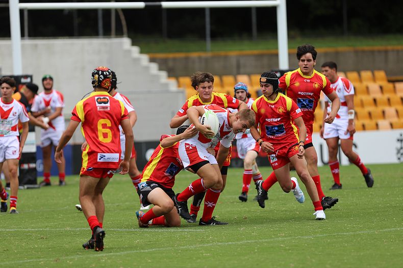 International Footy – Macedonia U16s v Malta U16s
