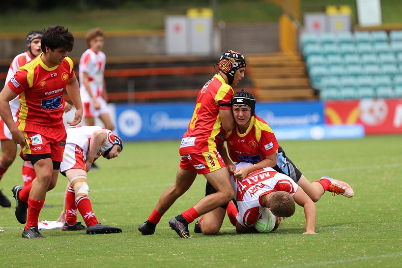 International Footy – Macedonia U16s v Malta U16s