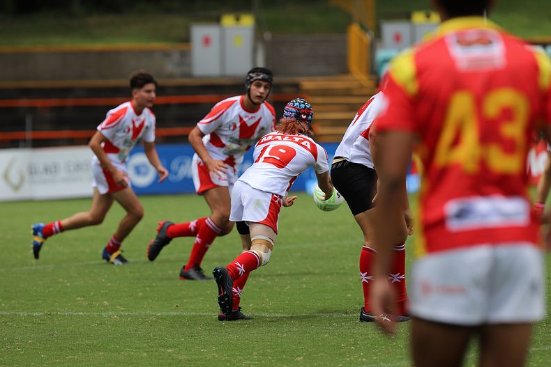 International Footy – Macedonia U16s v Malta U16s