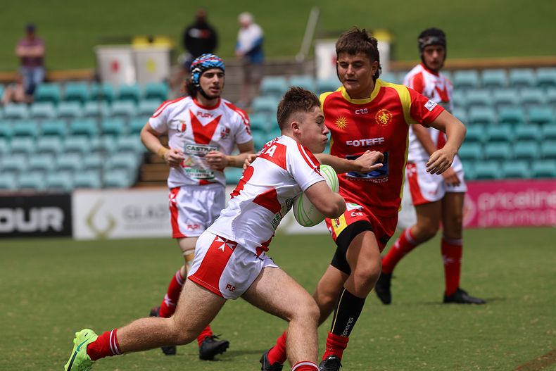 International Footy – Macedonia U16s v Malta U16s
