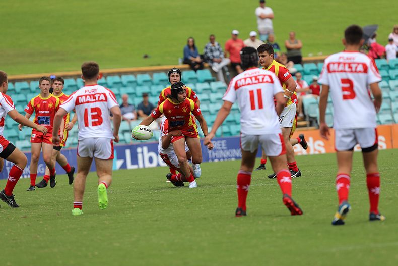 International Footy – Macedonia U16s v Malta U16s