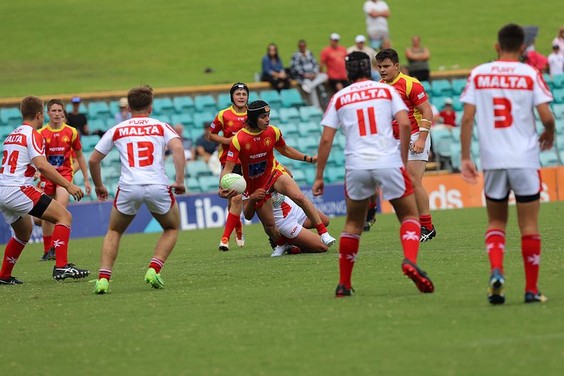 International Footy – Macedonia U16s v Malta U16s