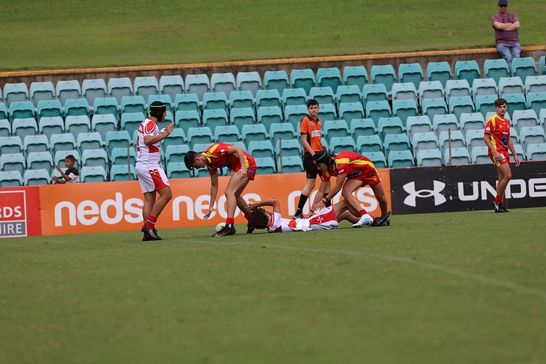 International Footy – Macedonia U16s v Malta U16s