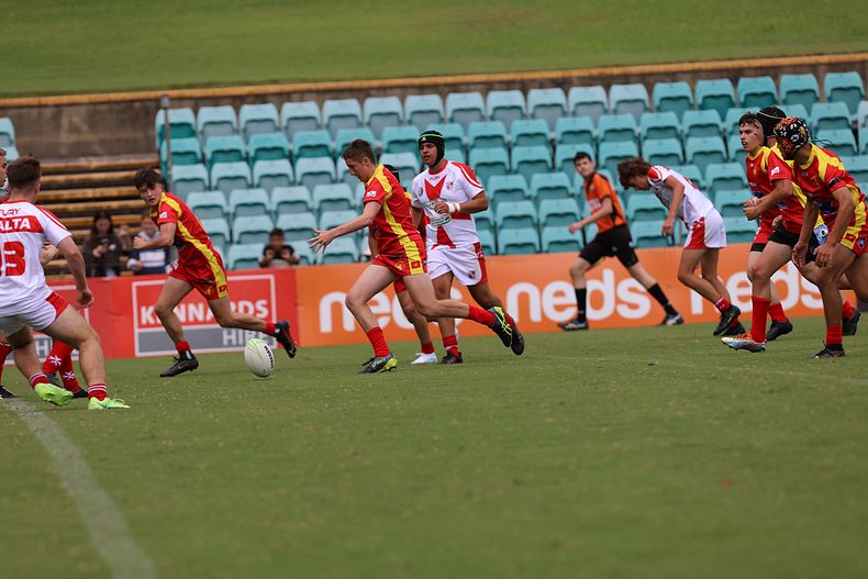International Footy – Macedonia U16s v Malta U16s