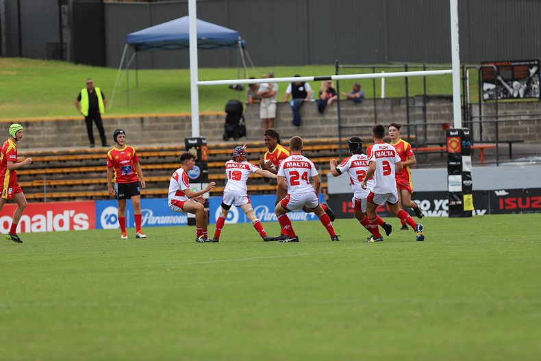 International Footy – Macedonia U16s v Malta U16s