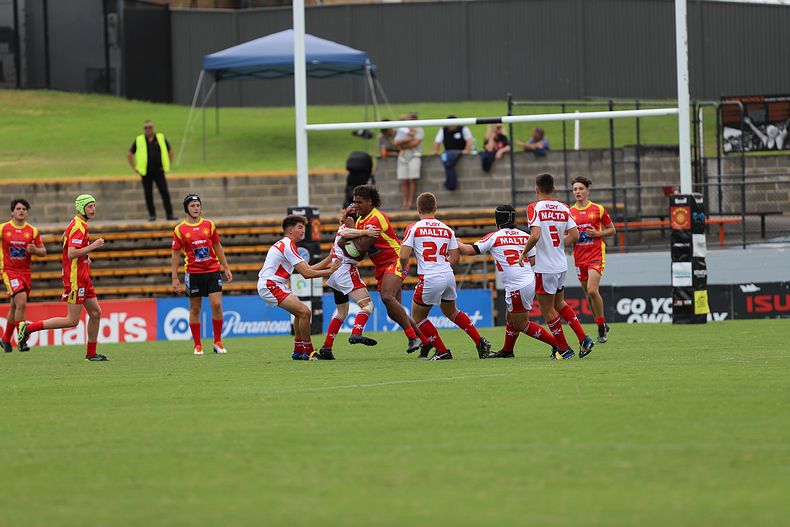 International Footy – Macedonia U16s v Malta U16s