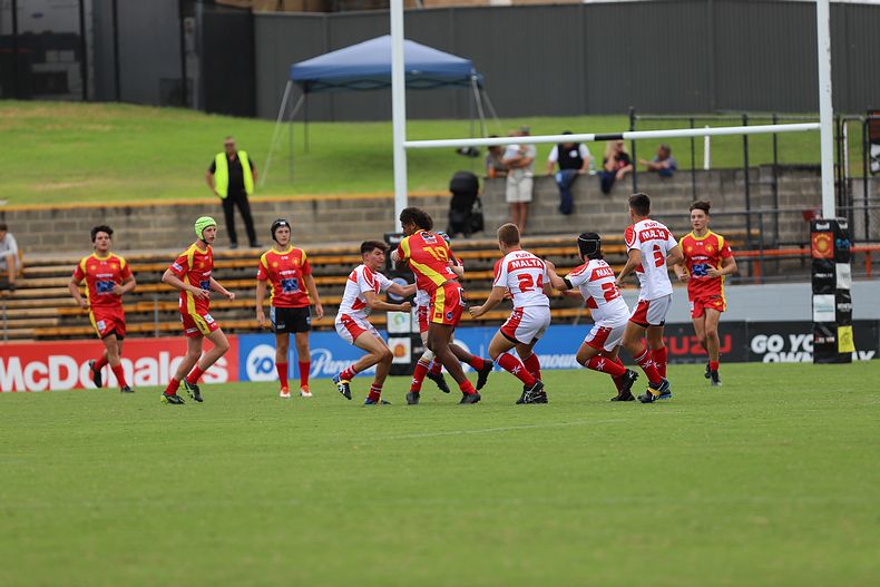 International Footy – Macedonia U16s v Malta U16s
