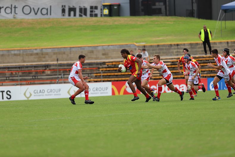 International Footy – Macedonia U16s v Malta U16s