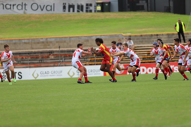 International Footy – Macedonia U16s v Malta U16s
