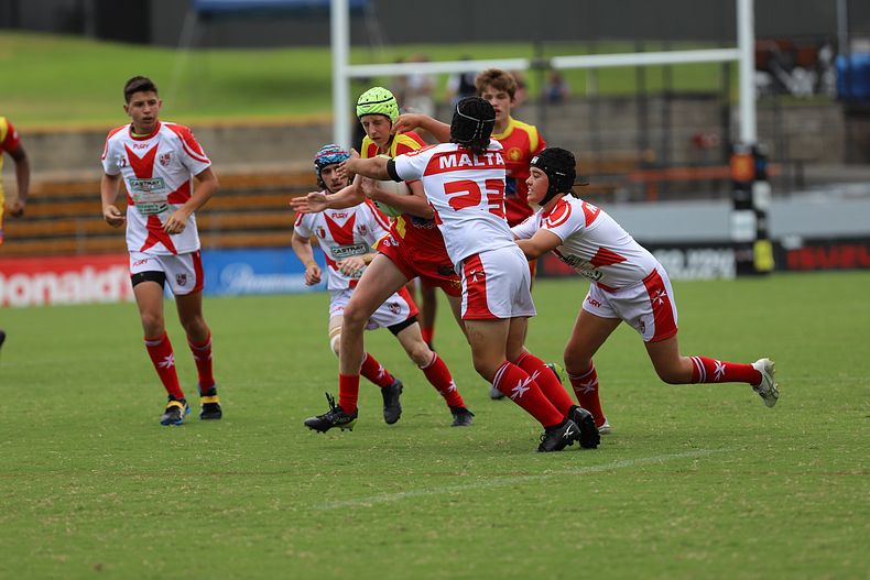 International Footy – Macedonia U16s v Malta U16s