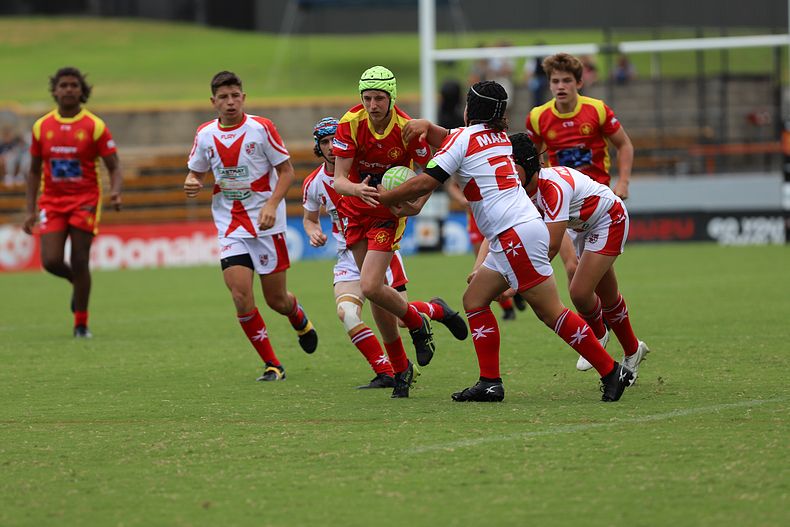 International Footy – Macedonia U16s v Malta U16s