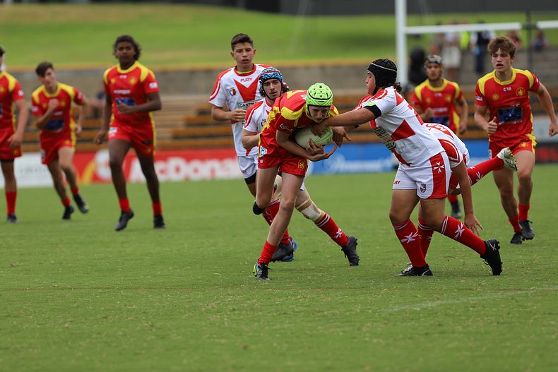 International Footy – Macedonia U16s v Malta U16s