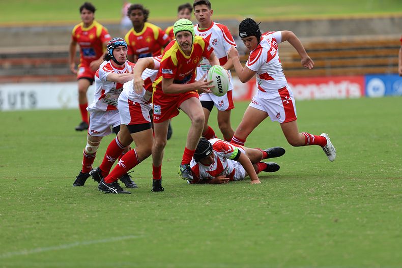 International Footy – Macedonia U16s v Malta U16s