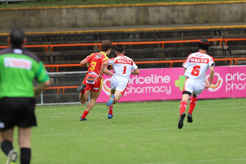 International Footy – Macedonia U16s v Malta U16s