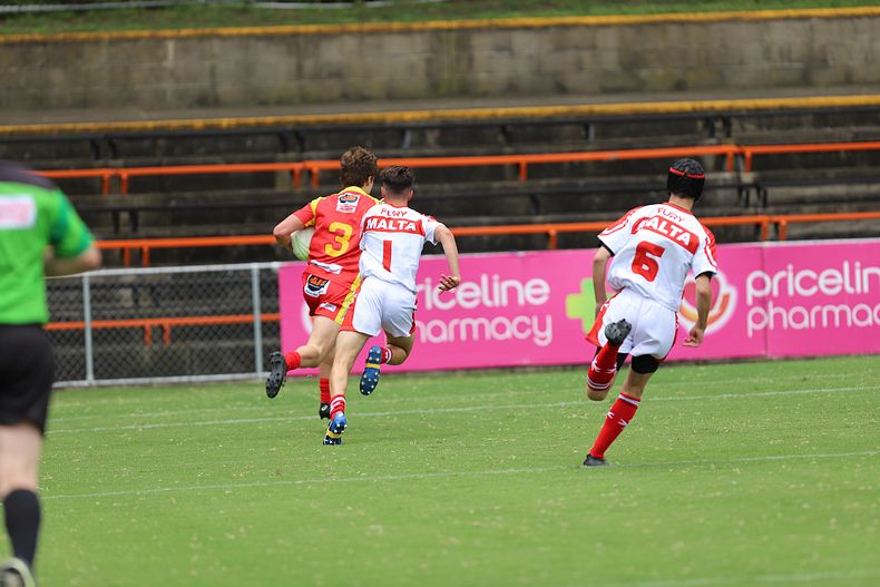 International Footy – Macedonia U16s v Malta U16s