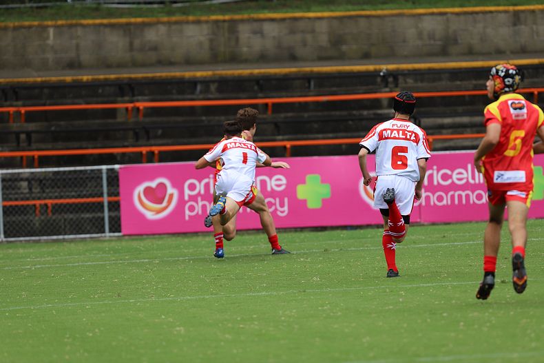 International Footy – Macedonia U16s v Malta U16s