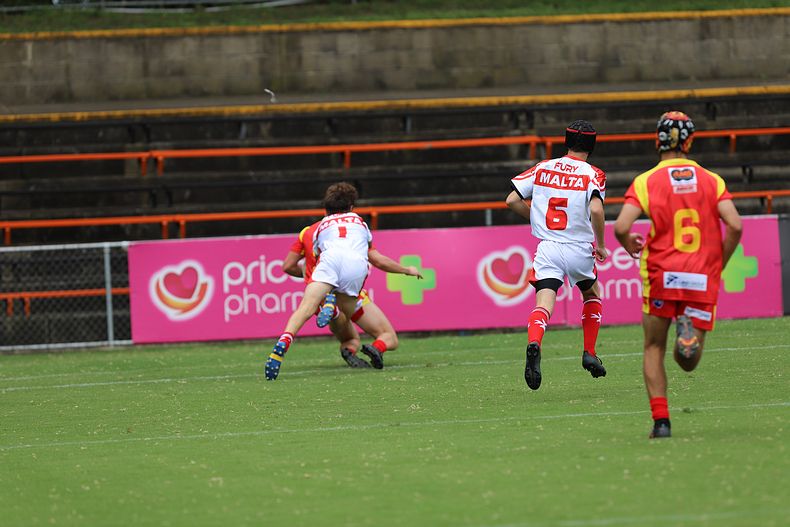 International Footy – Macedonia U16s v Malta U16s